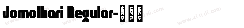 Jomolhari Regular字体转换